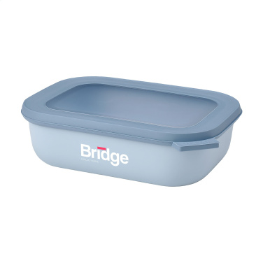 Logotrade promotional gifts photo of: Mepal Cirqula multi use rectangular bowl 1 L lunchbox