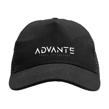 Logo trade promotional giveaways picture of: Trucker Recycled Cotton cap