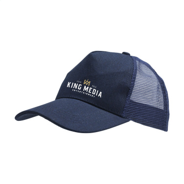 Logo trade advertising products picture of: Trucker Recycled Cotton cap