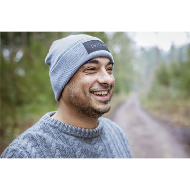 Logotrade promotional gift picture of: Stavanger GRS RPET Beanie hat