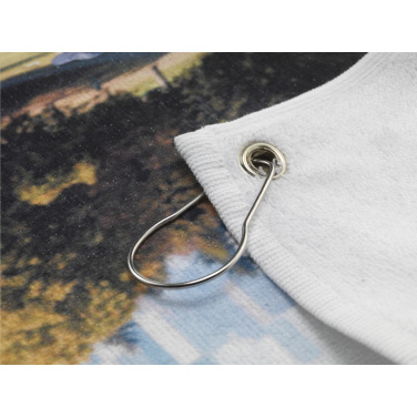 Logo trade promotional gift photo of: GolfTowel 400 g/m² 30x50