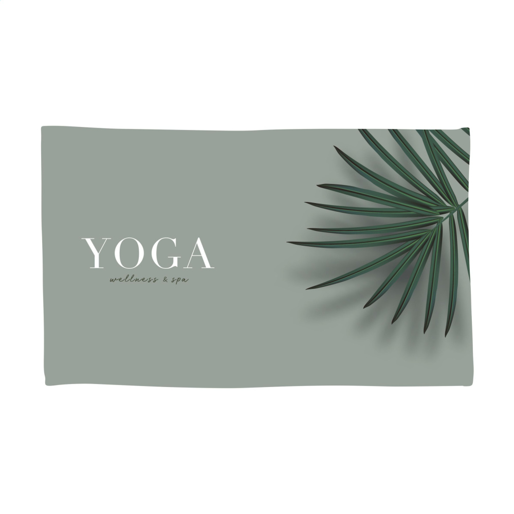 Logotrade corporate gift image of: Printed RPET Towel 350 g/m² 50x100