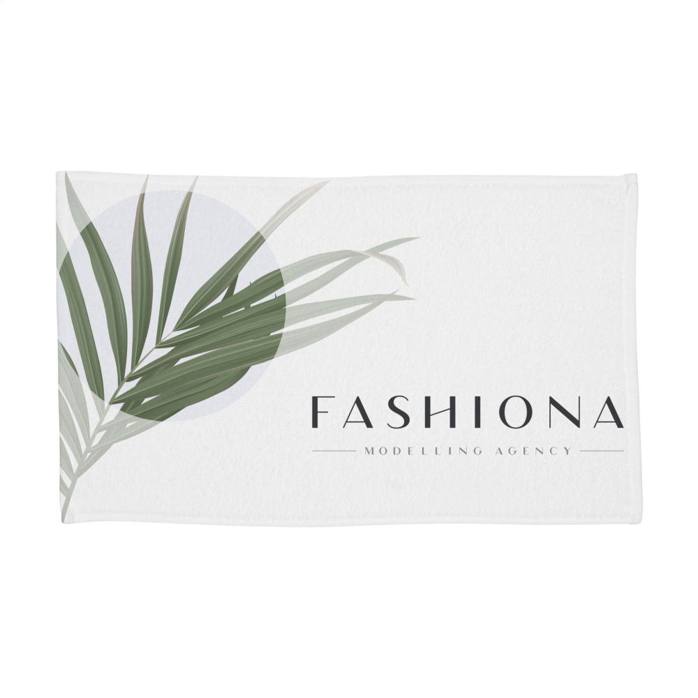 Logo trade promotional products picture of: Printed RPET BathTowel 350 g/m² 70x140