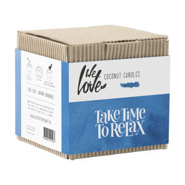 Logo trade promotional products image of: We Love The Planet Coconut Candle