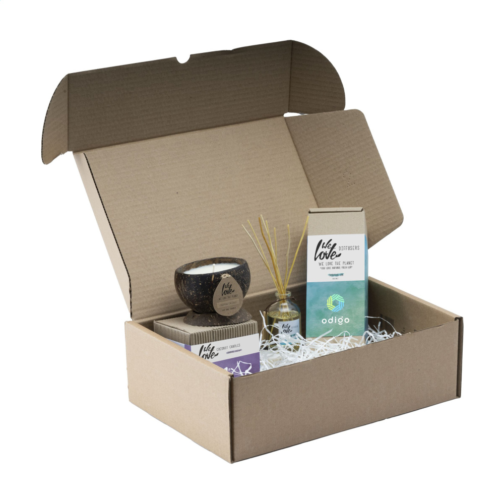 Logo trade promotional giveaways image of: We Love The Planet Giftset Scent