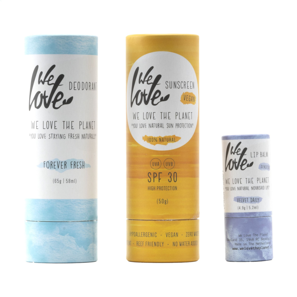 Logo trade promotional item photo of: We Love The Planet Giftset Care