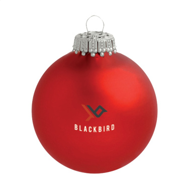 Logotrade promotional giveaway picture of: Christmas Bauble Ø 6 cm - Made in Europe