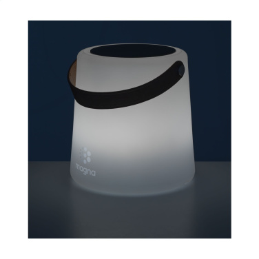 Logo trade promotional merchandise photo of: Wooosh Ziva Solar Lamp