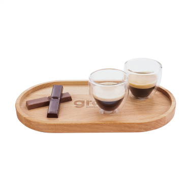 Logo trade corporate gift photo of: Harmony Serving Tray Oval