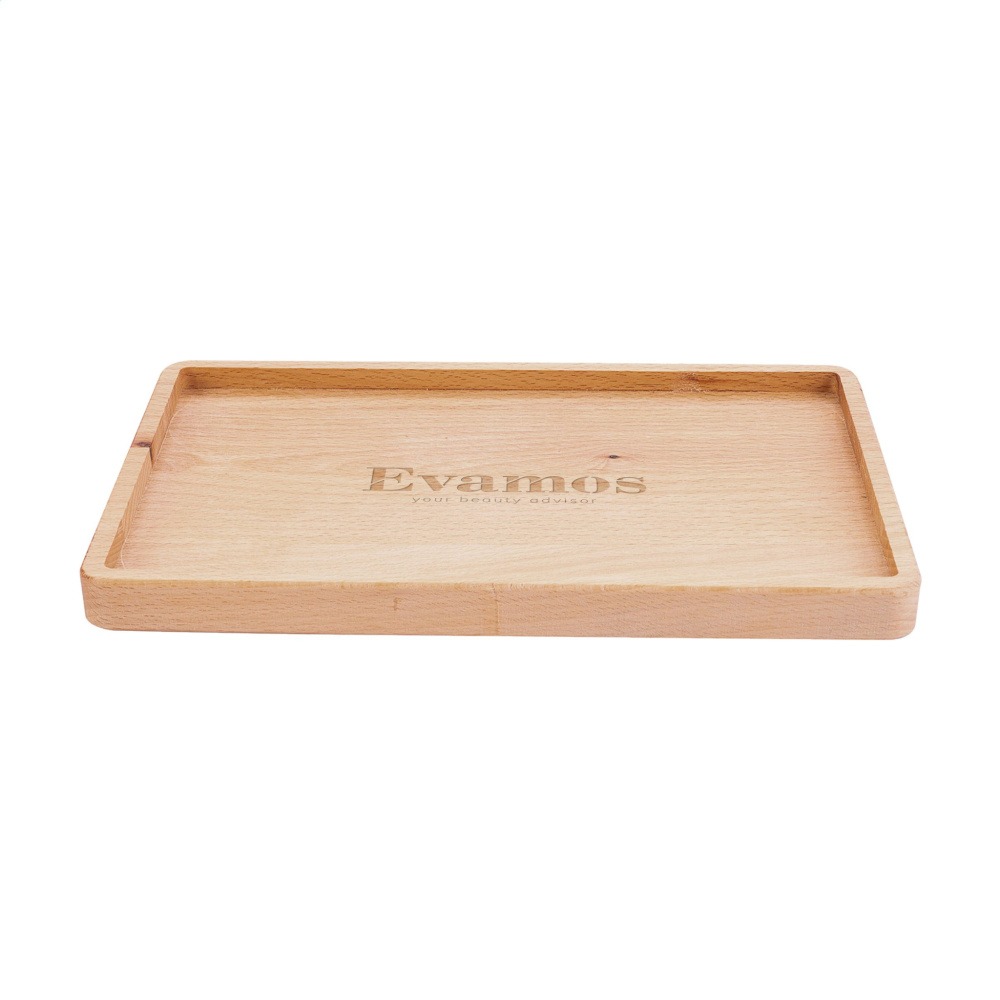 Logo trade promotional giveaways image of: Harmony Serving Tray Rectangle