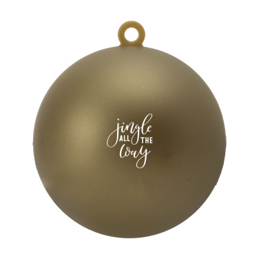 Logo trade advertising products picture of: Christmas Bauble Ø 7 cm Recycled PP - Made in Europe