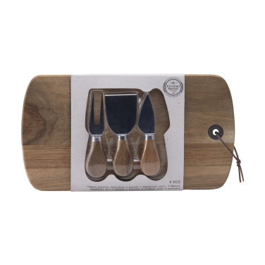 Logo trade promotional product photo of: Cheese Platter Set 4-pcs