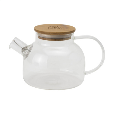 Logo trade advertising products picture of: Teatime Glass Teapot