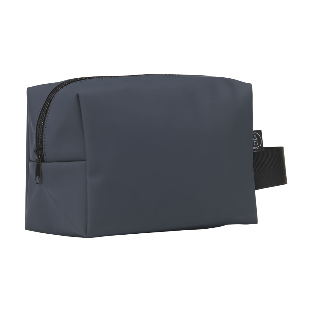 Logo trade advertising products picture of: LeLennon RCS Recycled PU Toiletry Bag