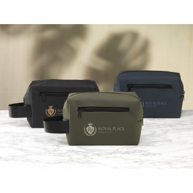 Logotrade promotional product picture of: LeLennon RCS Recycled PU Toiletry Bag