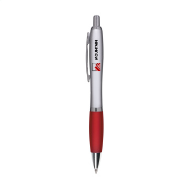 Logo trade promotional merchandise photo of: Athos Silver pen