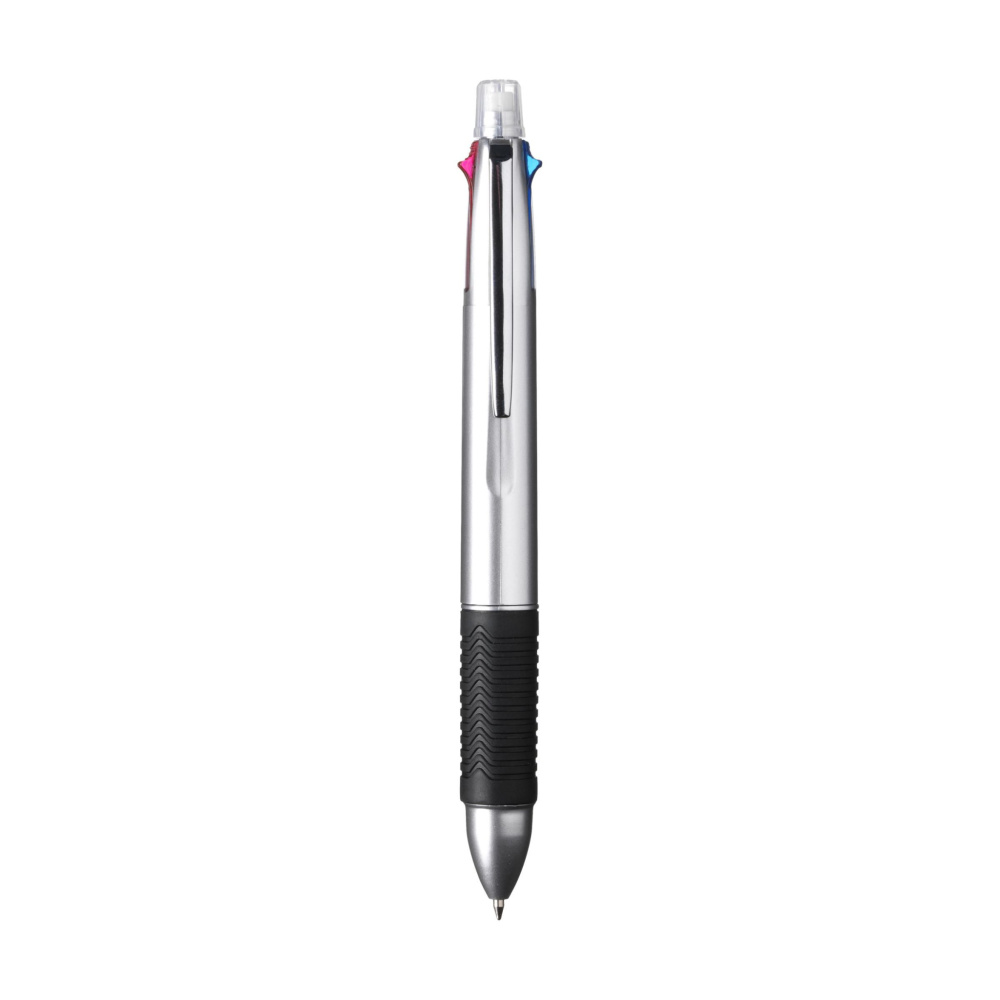 Logo trade corporate gifts image of: Quintet 5-in-1 pen pencil