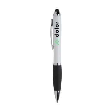 Logo trade promotional gifts image of: Athos Colour Touch stylus pen