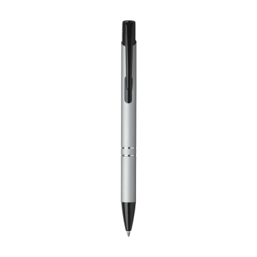 Logo trade corporate gifts image of: Ebony Rubberised pen