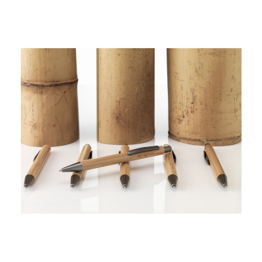 Logo trade promotional gifts image of: Sento Bamboo pen