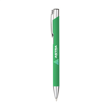 Logotrade promotional product image of: Ebony Soft Touch pen