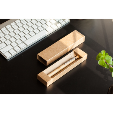 Logo trade corporate gift photo of: Gift Box Kraft Paper gift packaging
