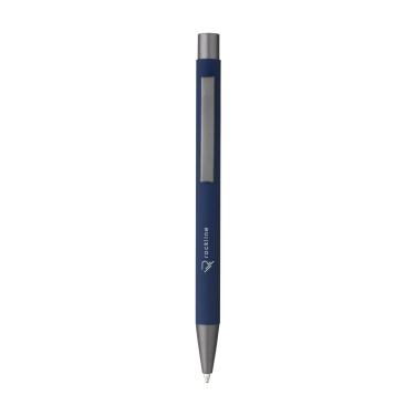 Logotrade promotional items photo of: Brady Soft Touch Recycled Alu pens