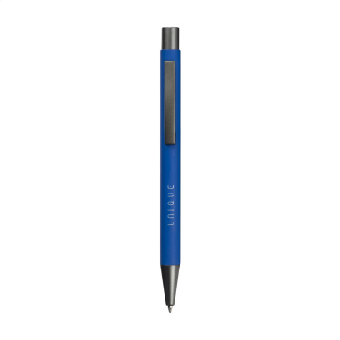 Logo trade promotional giveaways picture of: Brady Soft Touch Recycled Alu pens