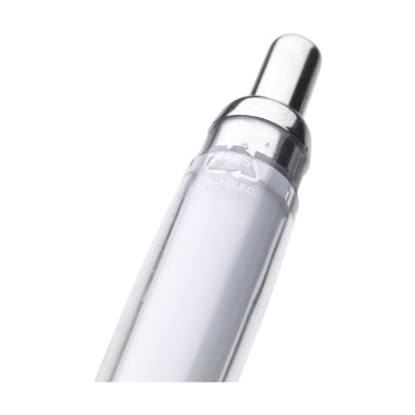 Logo trade promotional item photo of: Athos Solid GRS Recycled ABS pen