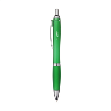 Logotrade advertising product picture of: Athos Solid GRS Recycled ABS pen