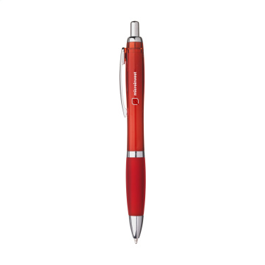Logotrade promotional merchandise photo of: Athos Solid GRS Recycled ABS pen
