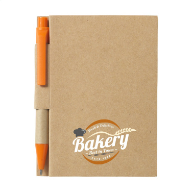 Logo trade promotional gifts picture of: RecycleNote-S Paper notebook