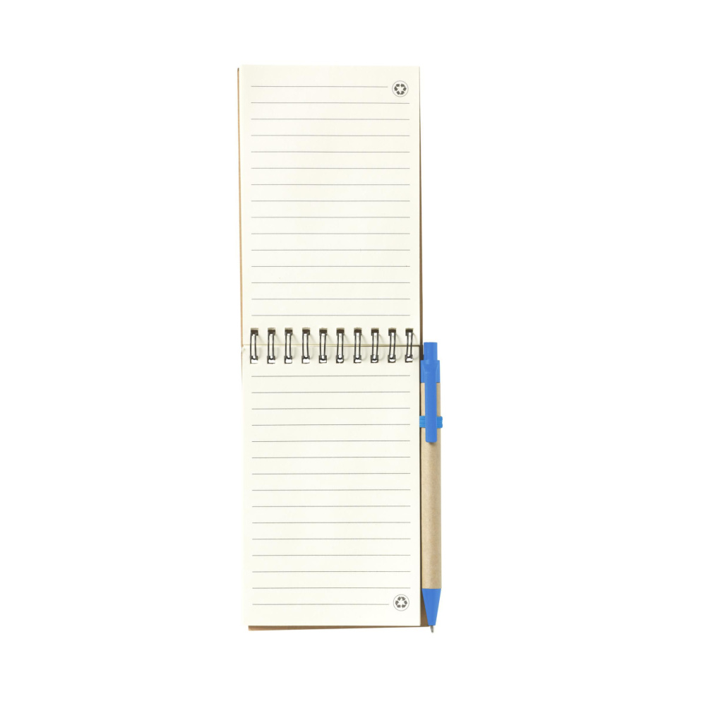 Logotrade promotional gifts photo of: RecycleNote-M Paper notebook