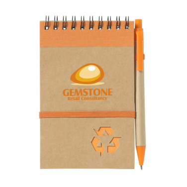 Logotrade promotional giveaway picture of: RecycleNote-M Paper notebook