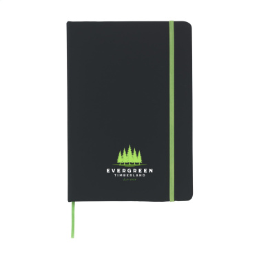 Logo trade promotional items picture of: BlackNote A5 Paper notebook