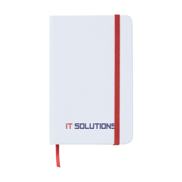 Logo trade promotional products picture of: WhiteNote A6 Paper notebook