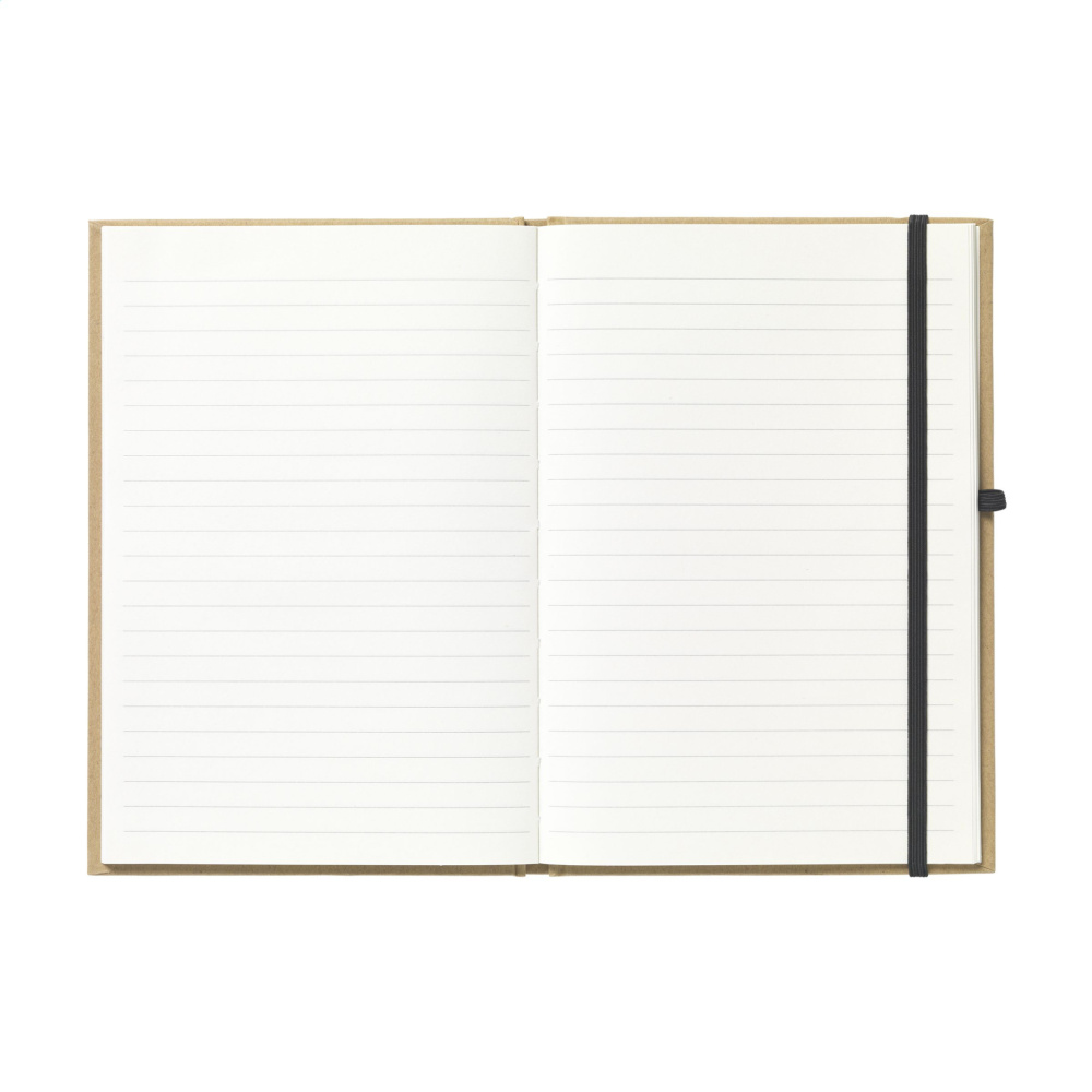 Logo trade promotional merchandise picture of: Pocket ECO Paper A5 notebook