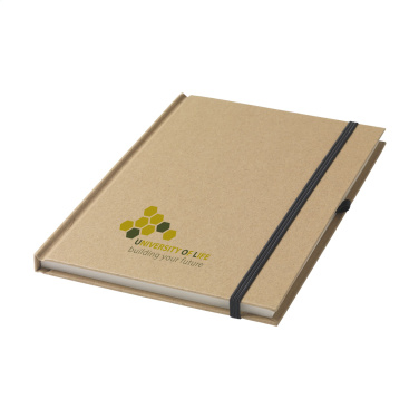 Logo trade advertising products image of: Pocket ECO Paper A5 notebook
