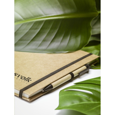 Logo trade promotional items picture of: Pocket ECO Paper A5 notebook