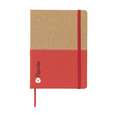 Logo trade advertising products picture of: Journal Cork Paper Notebook