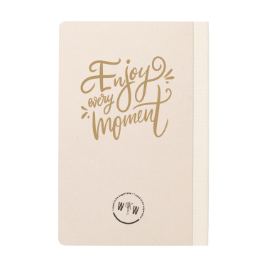 Logo trade promotional items picture of: Sugarcane Paper Notebook A5