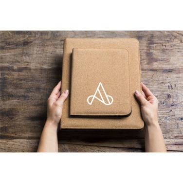 Logo trade corporate gifts picture of: Eco Conference Cork A5 document folder