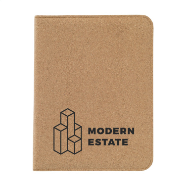 Logo trade business gift photo of: Eco Conference Cork A5 document folder