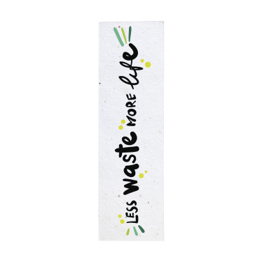 Logo trade promotional gift photo of: Seed Paper Bookmark