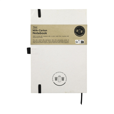Logotrade promotional gift image of: Milk-Carton Paper Notebook A5