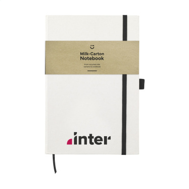 Logo trade promotional products image of: Milk-Carton Paper Notebook A5