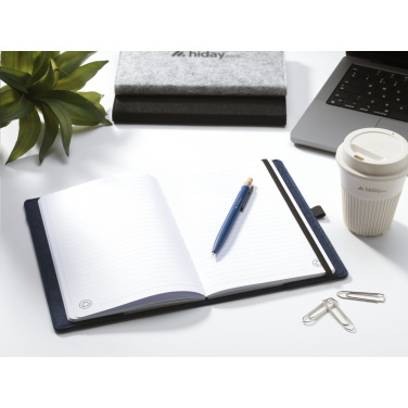 Logo trade promotional items image of: Felty GRS RPET Paper Notebook A5