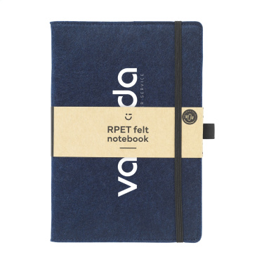Logotrade promotional product picture of: Felty GRS RPET Paper Notebook A5