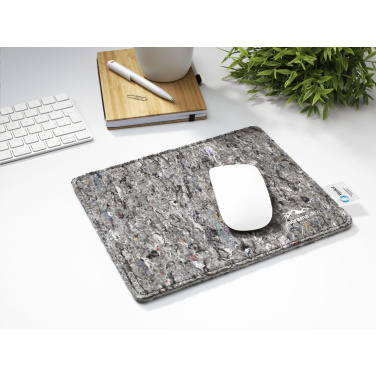 Logo trade promotional items picture of: Wolkat Tangier Recycled Textile Mousepad