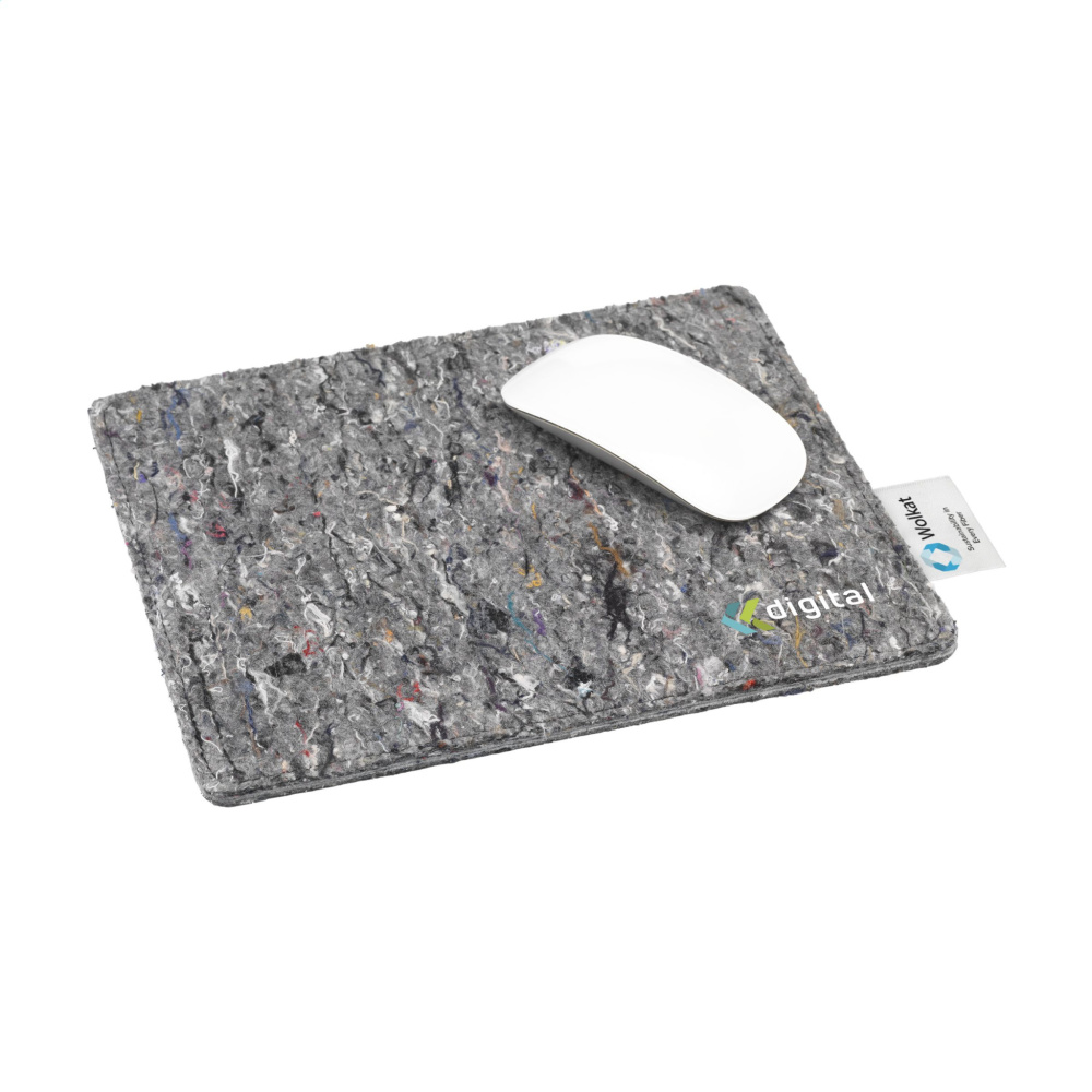 Logotrade promotional gifts photo of: Wolkat Tangier Recycled Textile Mousepad